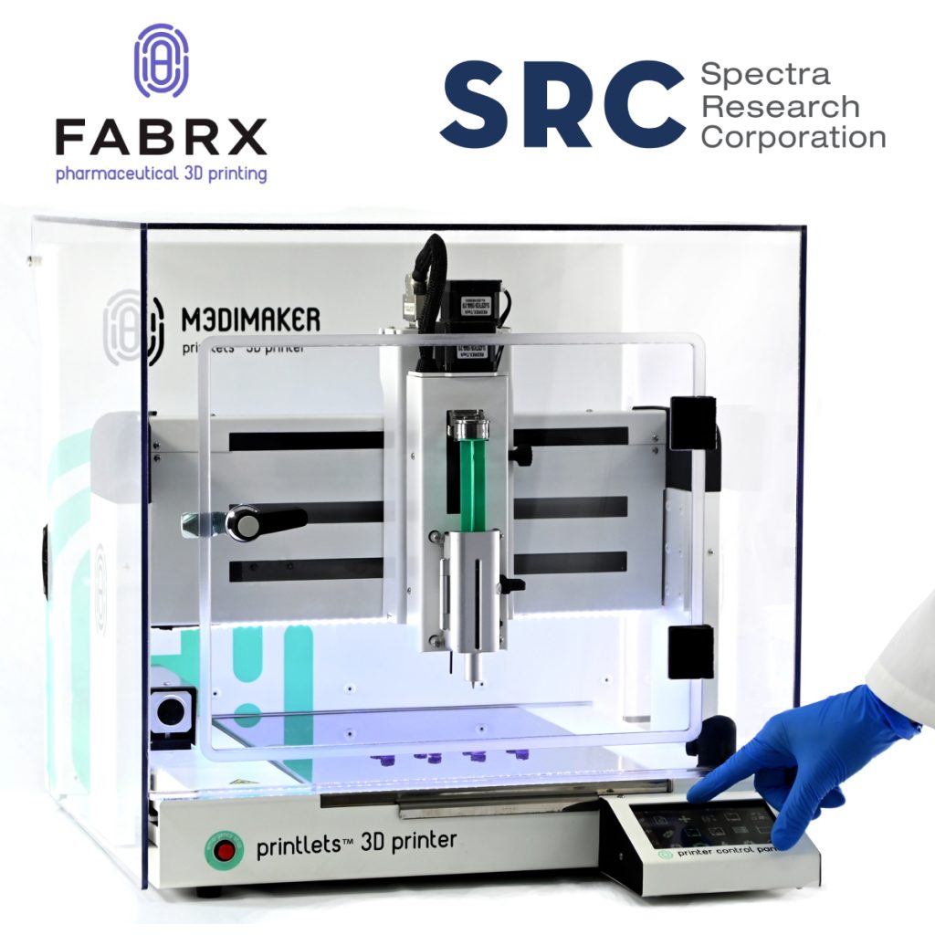 FABRX partners with SRC to distribute their 3D pharmaceutical printers across Canada and North America