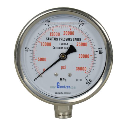 HandGenizer Pressure Gauge